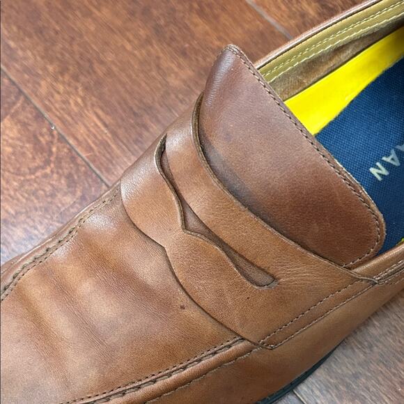 Cole Haan Men\'s Hawthorne Loafers in British Tan, Size 9.5 main image 11
